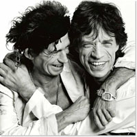 Mick and Keith